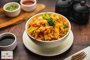 Hong kong noodles(veg)