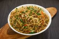 Egg Chicken Schezwan Hakka Noodles