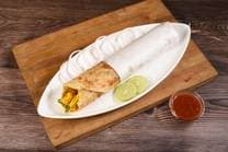 Egg Cheese Paneer Roll