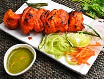 Chicken Kashmiri Tikka Kebab (6pcs)